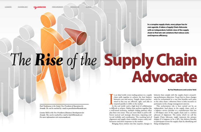 The Rise of the Supply Chain Advocate